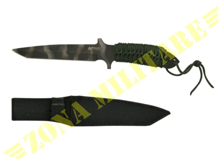 Coltello M-Tech Usa Military Camo Tanto Cordura