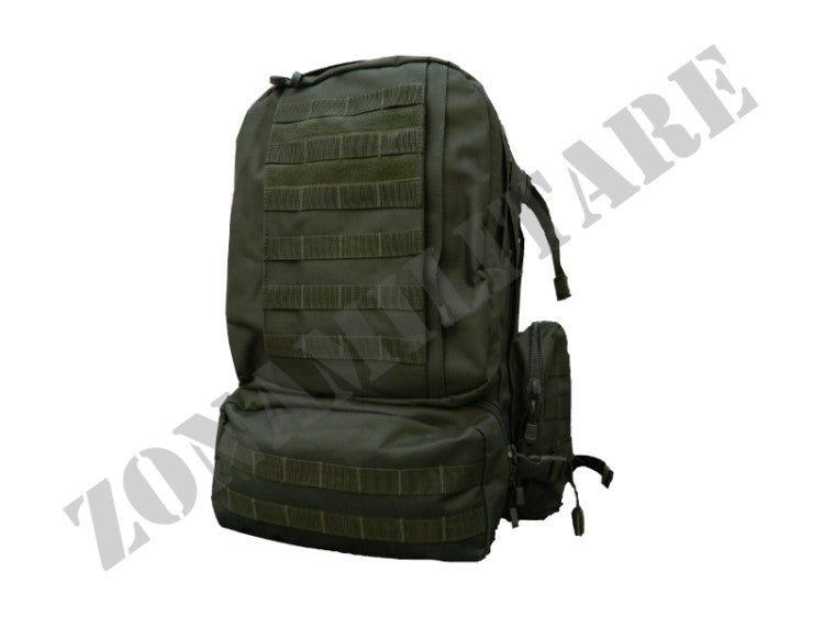 Zaino Militare Large Da 75 Litri Colore Verde Algi