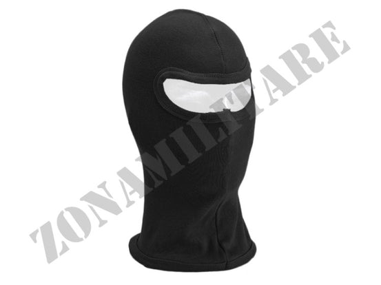 Balaclava 100% Cotone 1 Hole Defcon 5 Nero