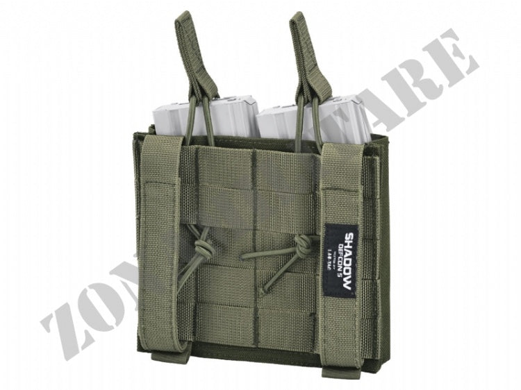 Porta Caricatori Double Open Ammo Pouch Defcon 5 Od Green