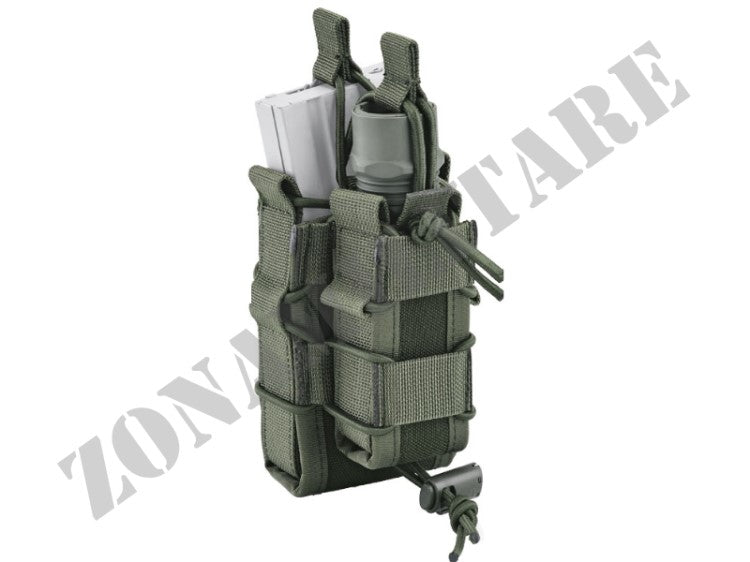 Porta Caricatori Double Mix Pouch Defcon 5 Od Green