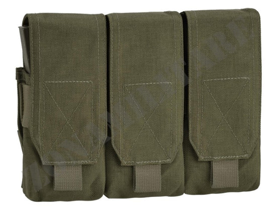 Porta Caricatori Triplo M4 / Ak Defcon 5 Od Green