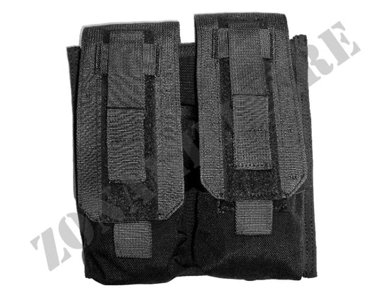 Porta Caricatori Doppio Mag Pouch 5.56 / 7.62 Defcon 5 Nero