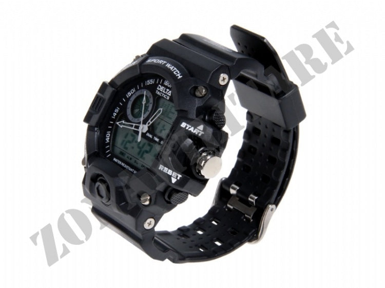 Orologio Analog And Digital Tactical Black Delta Tactics