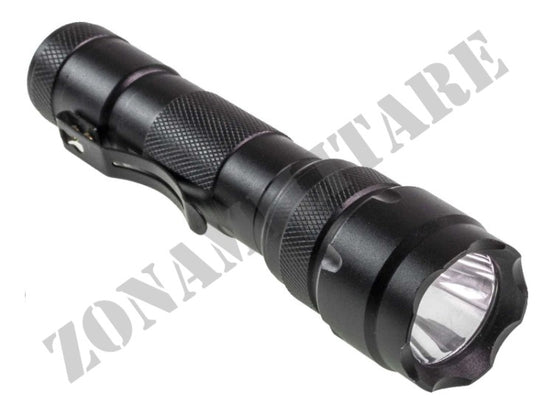 Torcia Hunterseye 200 Lumens Con Batteria/Carica Batteria