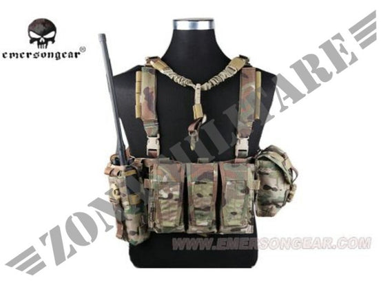 Tattico Emerson Molle Low Profile Chest Rig Cb