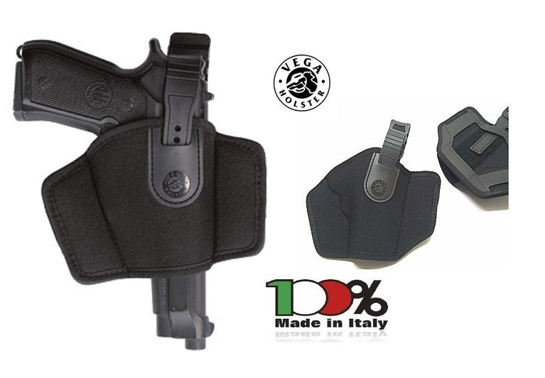 Fondina Da Fianco A Fascia In Cordura Nera Vega Holster