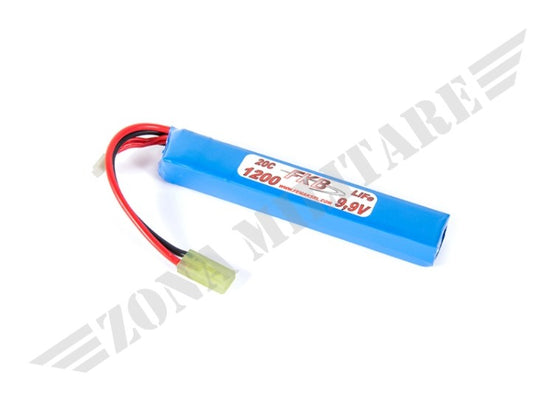 Batteria Life 9,9V 1200Mah 20C Tube 125X19X15