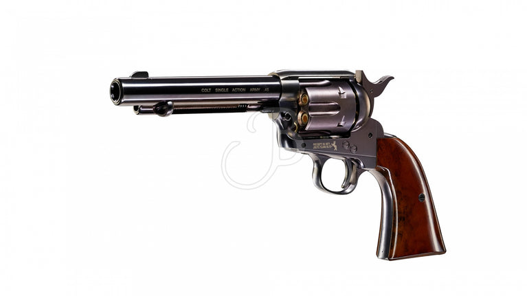 Revolver Colt Saa 45 Cal.4.5 Pot.<7.5Joule Blue Pellet