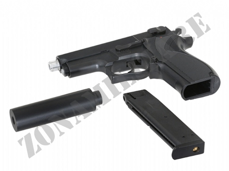 Pistola A Gas Smith&Wesson Modello Ls9604 Con Silenziatore