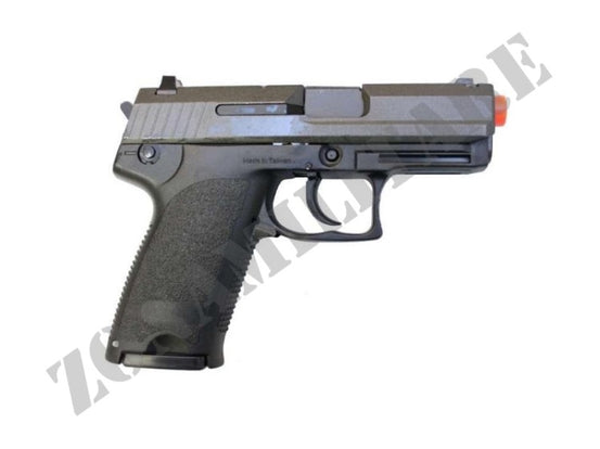 Pistola A Gas Blow Back Pistol Half Metal Burst Black Hfc