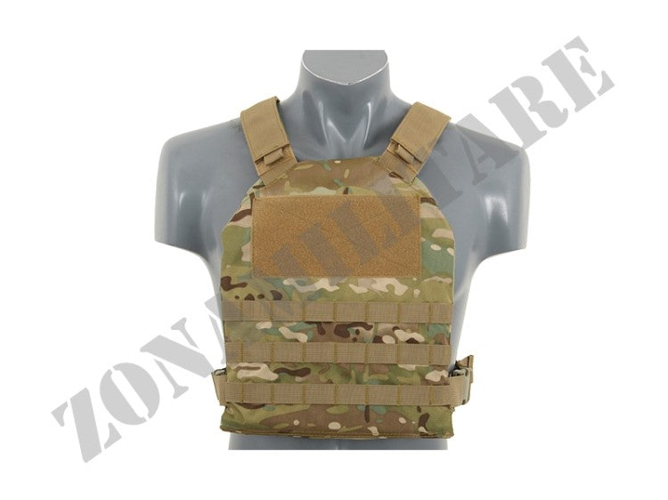 Tattico Simple Plate Carrier Con Piastre Soft Multicam 8 Fields