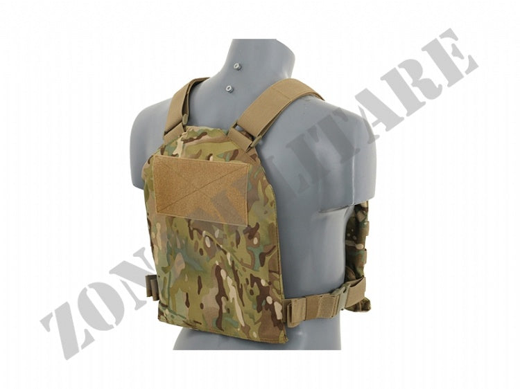 Tattico Simple Plate Carrier Con Piastre Soft Multicam 8 Fields