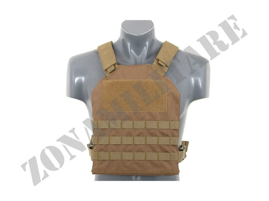 Tattico Simple Plate Carrier Con Piastre Soft Coyote 8 Fields