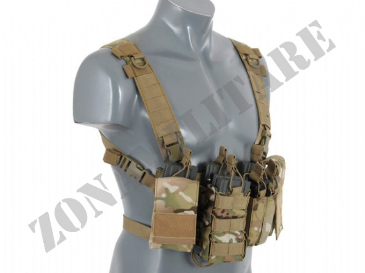 Tattico Compact Multi-Mission Chest Rig V3 Multicam 8 Fields