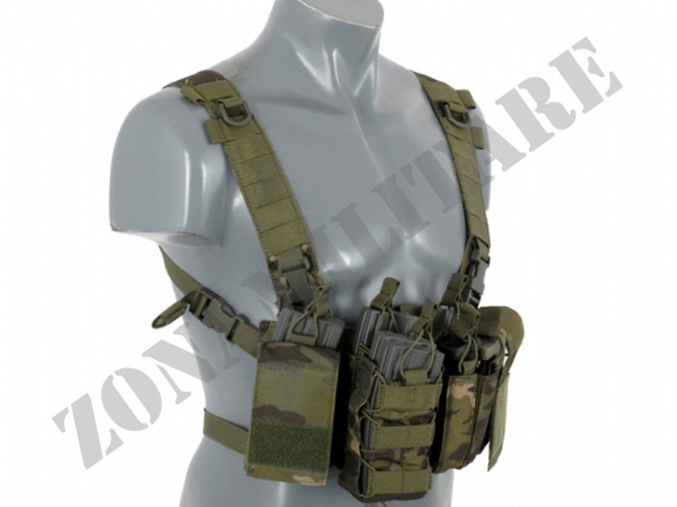 Tattico Compact Multi-Mission Chest Rig V3 Multicam Tropic 8 Fields