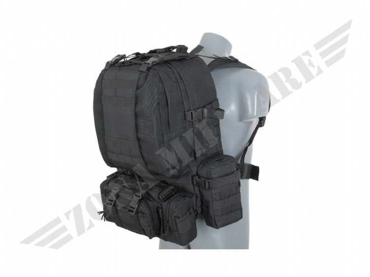 Zaino 3-Day 60 Litri Assault Pack Black 8 Fields