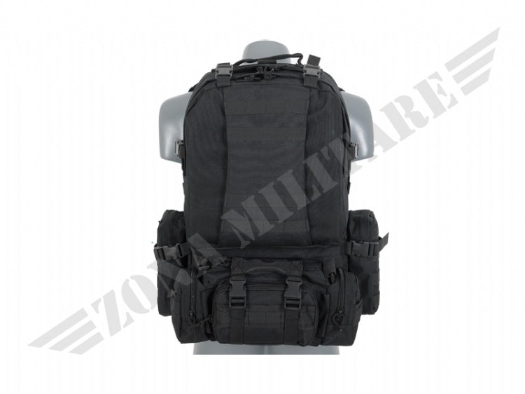 Zaino 3-Day 60 Litri Assault Pack Black 8 Fields