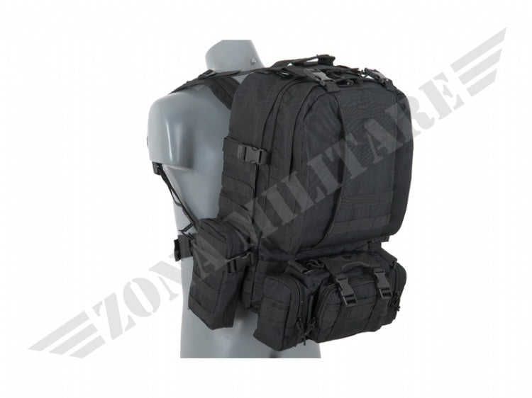 Zaino 3-Day 60 Litri Assault Pack Black 8 Fields