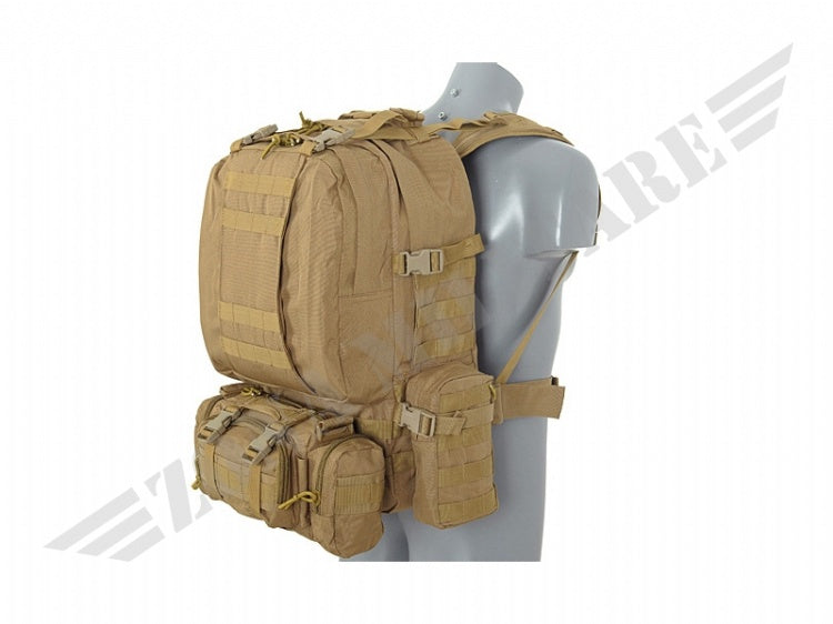 Zaino 3-Day 60 Litri Assault Pack Coyote 8 Fields