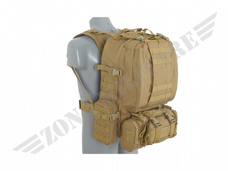 Zaino 3-Day 60 Litri Assault Pack Coyote 8 Fields