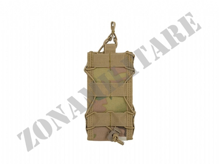 Radio Pouch Open-Top Multicamo Version 8 Fields