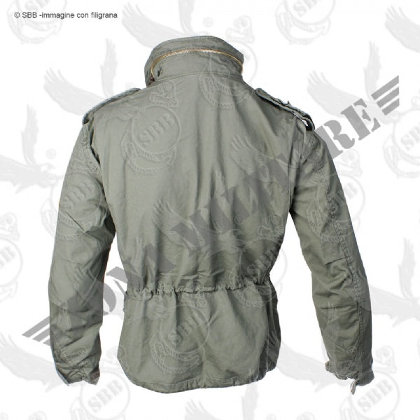 Giacca Field Jacket Modello M65 Sb Sbb Colore Olive