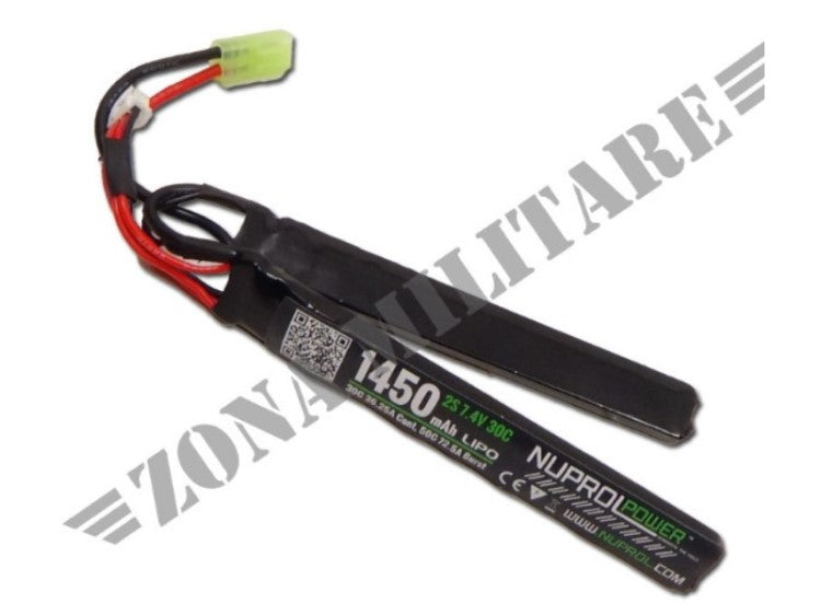 Batteria Li-Po 7,4V 1450 Mah 30C Nuprol