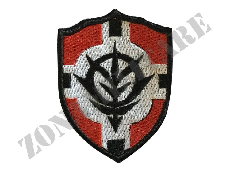 Patch Ricamata Con Velcro Principato Di Zeon Serie Gundam