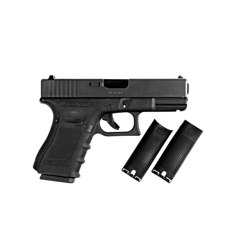 PISTOLA GLOCK R19 A GAS SCARRELLANTE CON BANDIERA AMERICANA