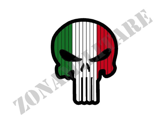 Patch Gommata Punisher Colori Italia 8 Fields Con Velcro