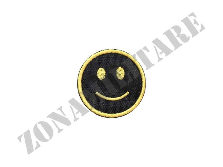 Patch Con Velcro Ricamata Smile