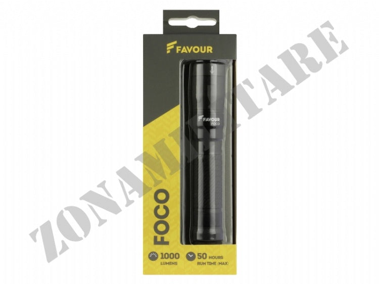 Torcia Ricaricabile 1000 Lumens Foco T2117 Favour