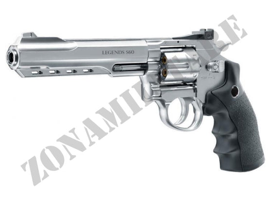 Revolver Legends Inox Canna 6'' A Piombini Cal.4.5 Pot>7.5J UMAREX