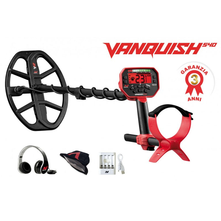 Metal Detector Vanquish 540 Pro-Pack Minelab