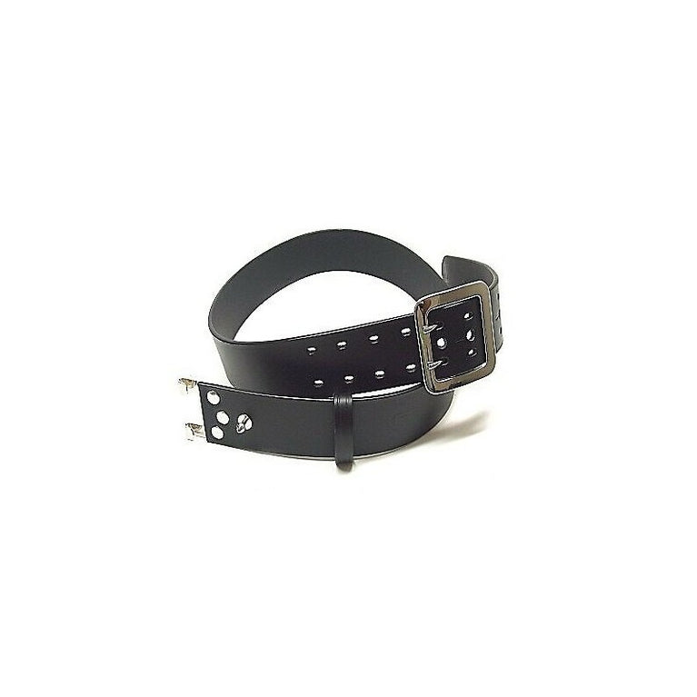 Cinturone In Cuoio A Tre Fori Con Fibbia nero Vega Holster