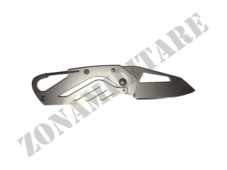 Coltello Virginia Extreme Inox Con Moschettone