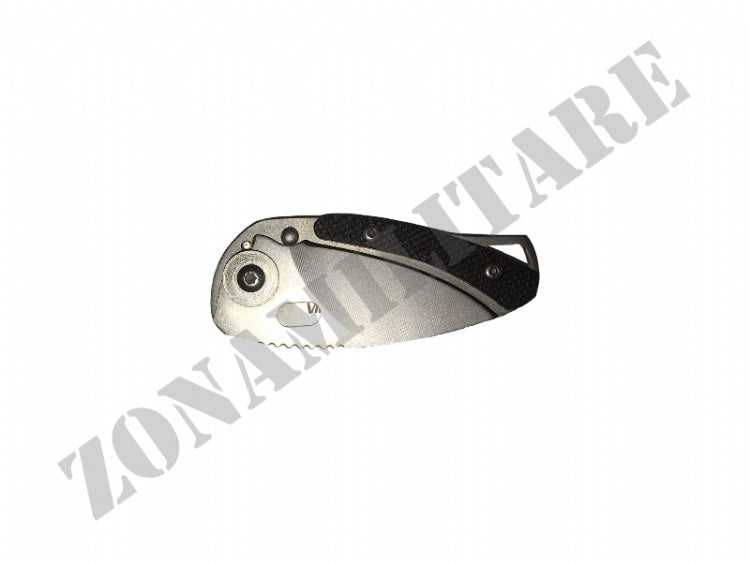 Coltello Virginia Extreme Inox Mini Manico Inserto Gomma