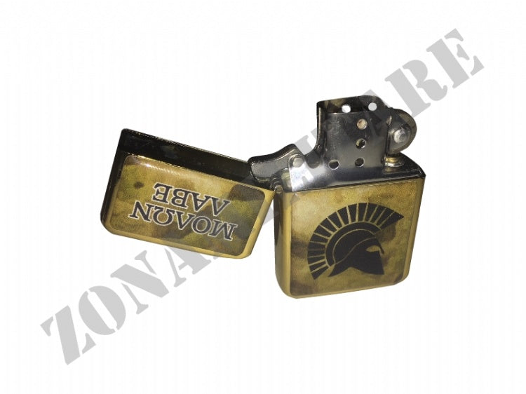 Accendino Zippo Con Immagine Spartan Molon Labe